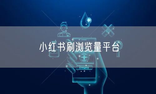 小红书刷浏览量平台