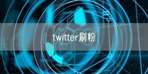 twitter刷粉
