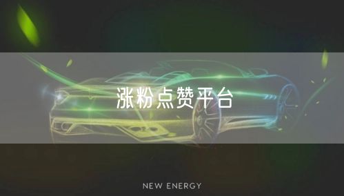 涨粉点赞平台