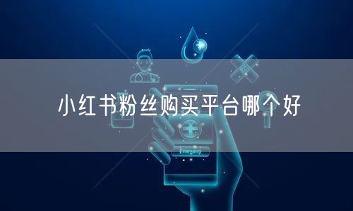 小红书粉丝购买平台哪个好
