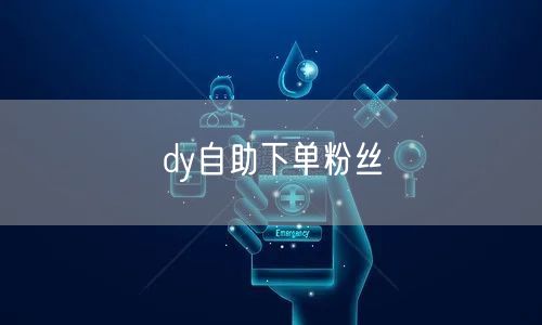dy自助下单粉丝