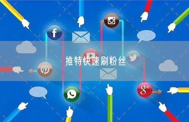 推特快速刷粉丝