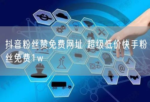 抖音粉丝赞免费网址 超级低价快手粉丝免费1w