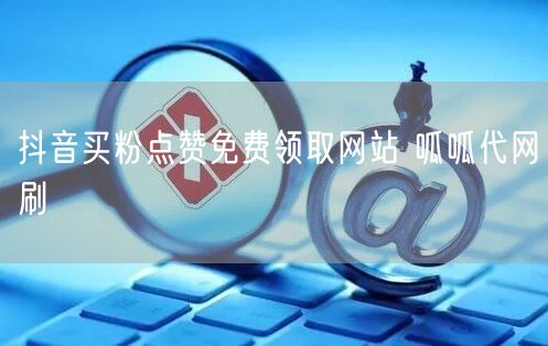 抖音买粉点赞免费领取网站 呱呱代网刷