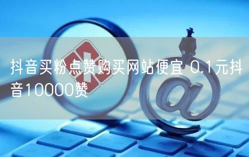 抖音买粉点赞购买网站便宜 0.1元抖音10000赞