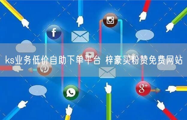 ks业务低价自助下单平台 梓豪买粉赞免费网站