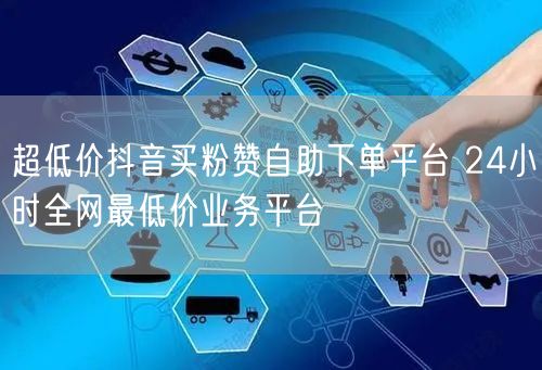 超低价抖音买粉赞自助下单平台 24小时全网最低价业务平台