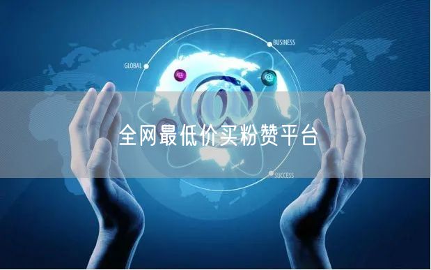 全网最低价买粉赞平台