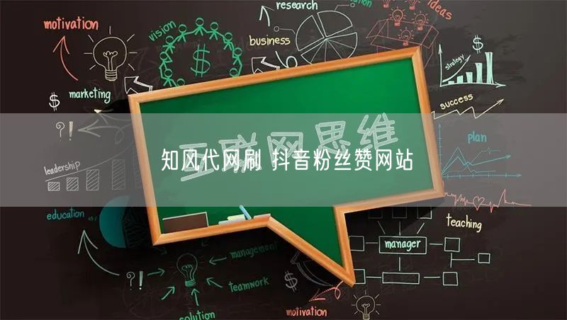 知风代网刷 抖音粉丝赞网站