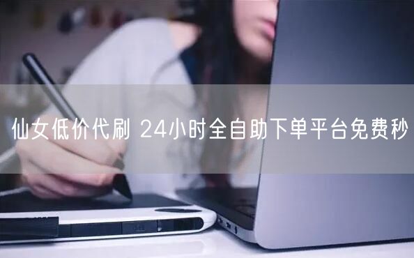 仙女低价代刷 24小时全自助下单平台免费秒