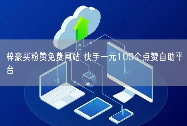 梓豪买粉赞免费网站 快手一元100个点赞自助平台