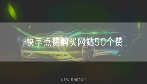 快手点赞购买网站50个赞