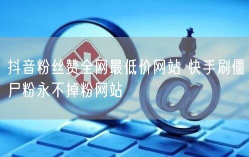 抖音粉丝赞全网最低价网站 快手刷僵尸粉永不掉粉网站