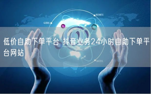 低价自助下单平台 抖音业务24小时自助下单平台网站