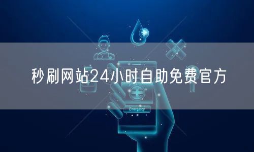 秒刷网站24小时自助免费官方
