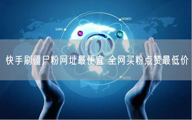 快手刷僵尸粉网址最便宜 全网买粉点赞最低价