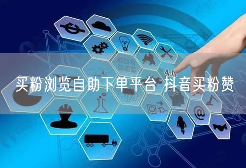 买粉浏览自助下单平台 抖音买粉赞