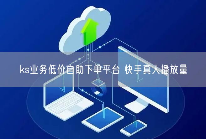 ks业务低价自助下单平台 快手真人播放量