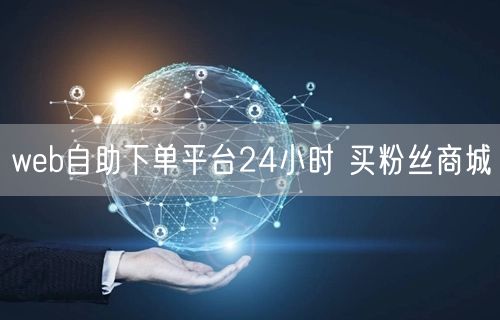 web自助下单平台24小时 买粉丝商城